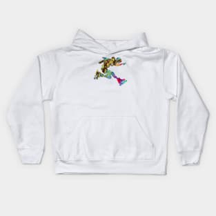 Roller skating Kids Hoodie